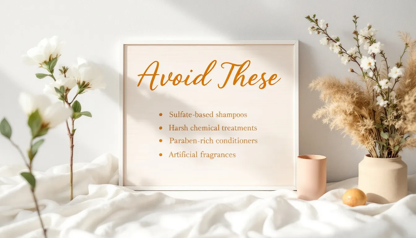 A warning sign about products to avoid for thinning hair.
