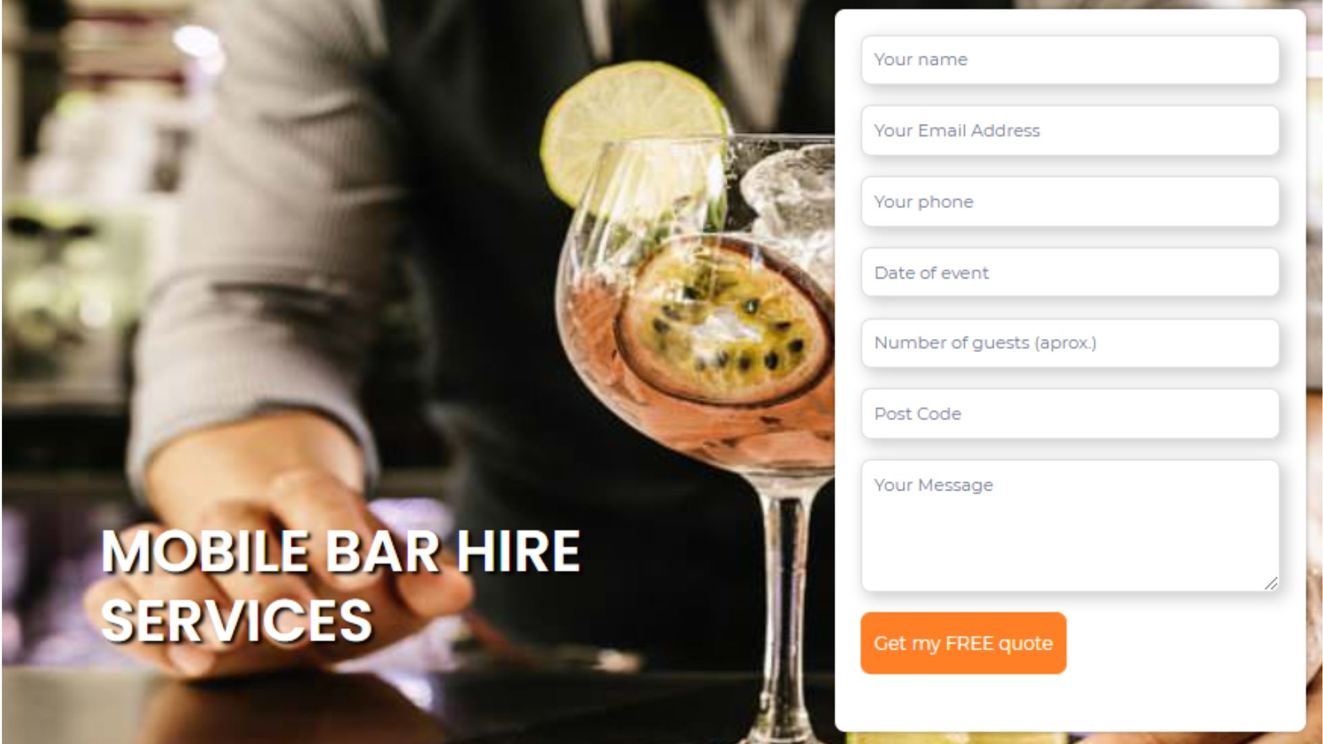 What Are The Prices of Mobile Bar Hire in UK? -