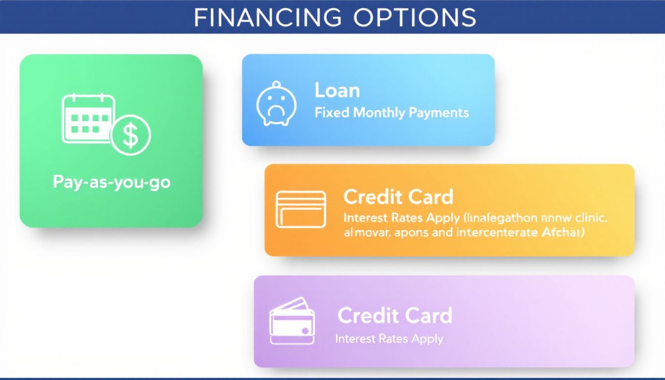 Opciones de financiación para clínicas estéticas.