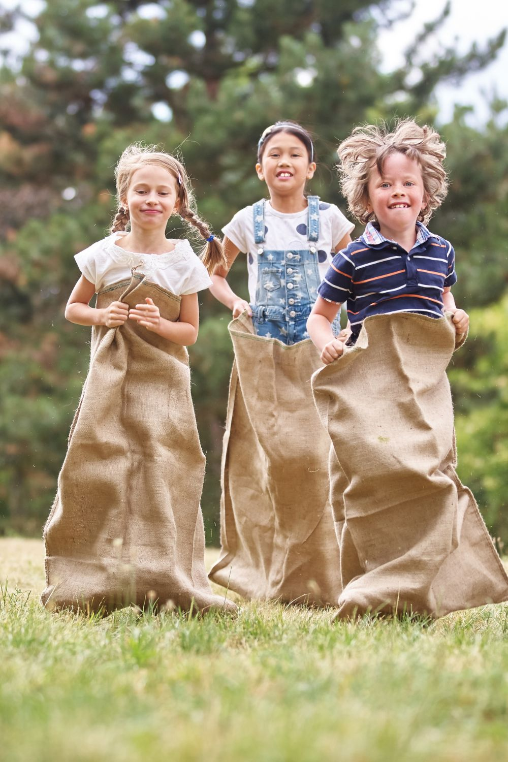 Sack Race - Featured In Kids Party Games 