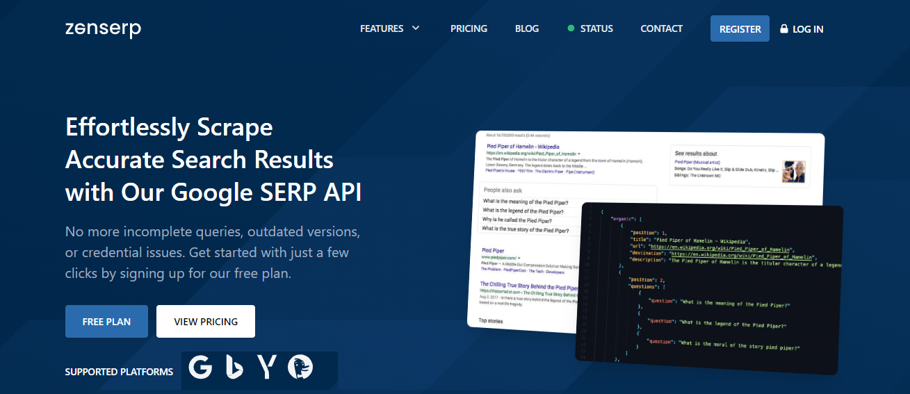 Zenserp API