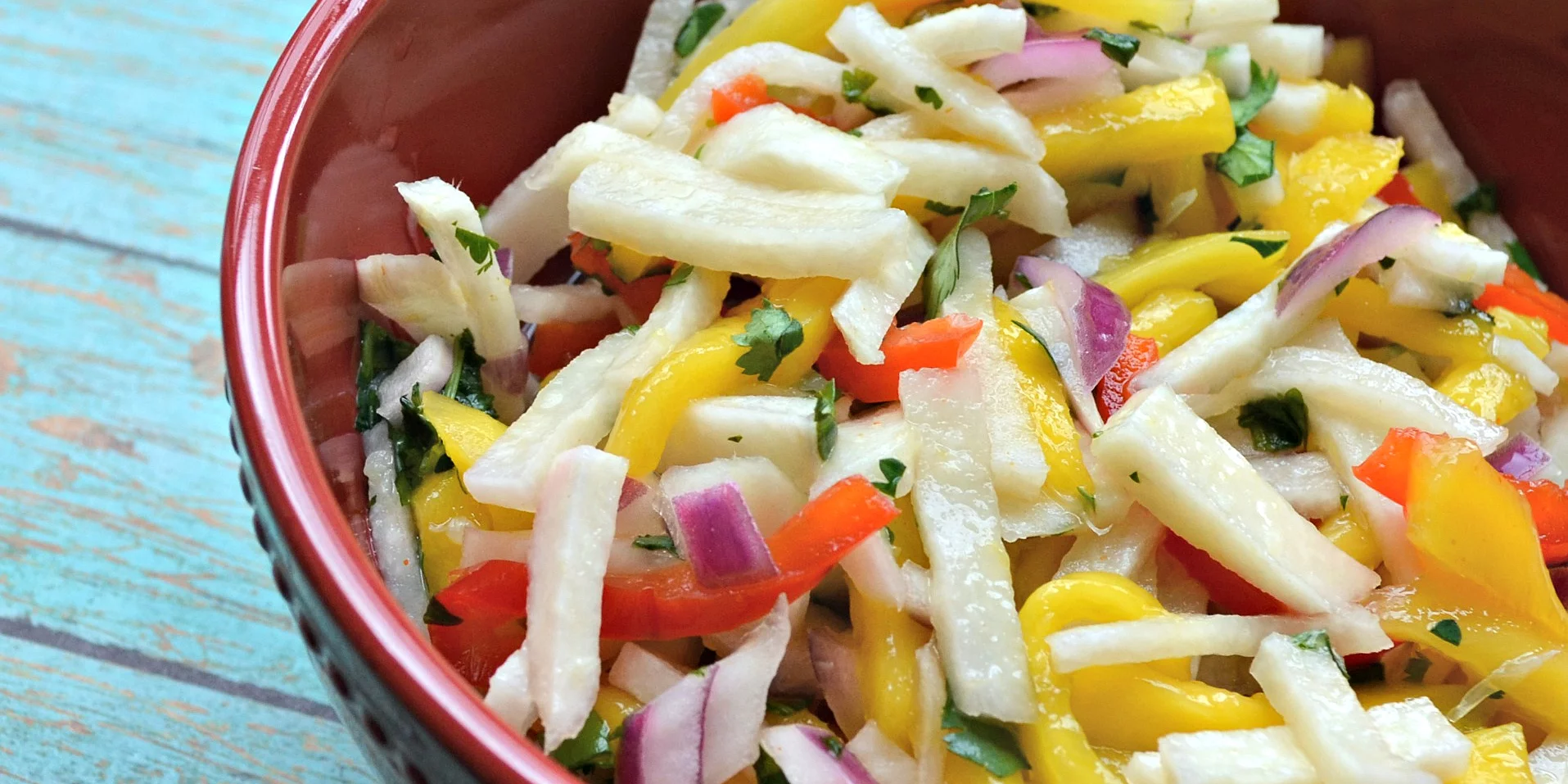 10 Easy and Delicious Holy Week Recipes | Singkamas Salad or Jicama Salad | Photo from Flipboard.com Website