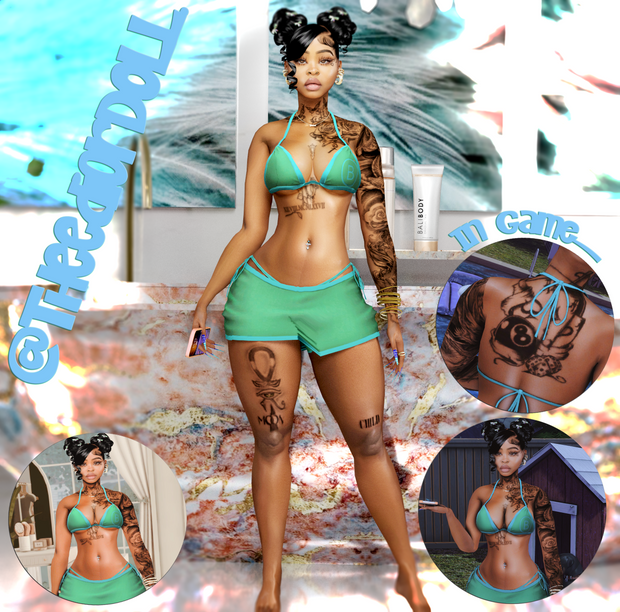 Hood Princess Tattoos