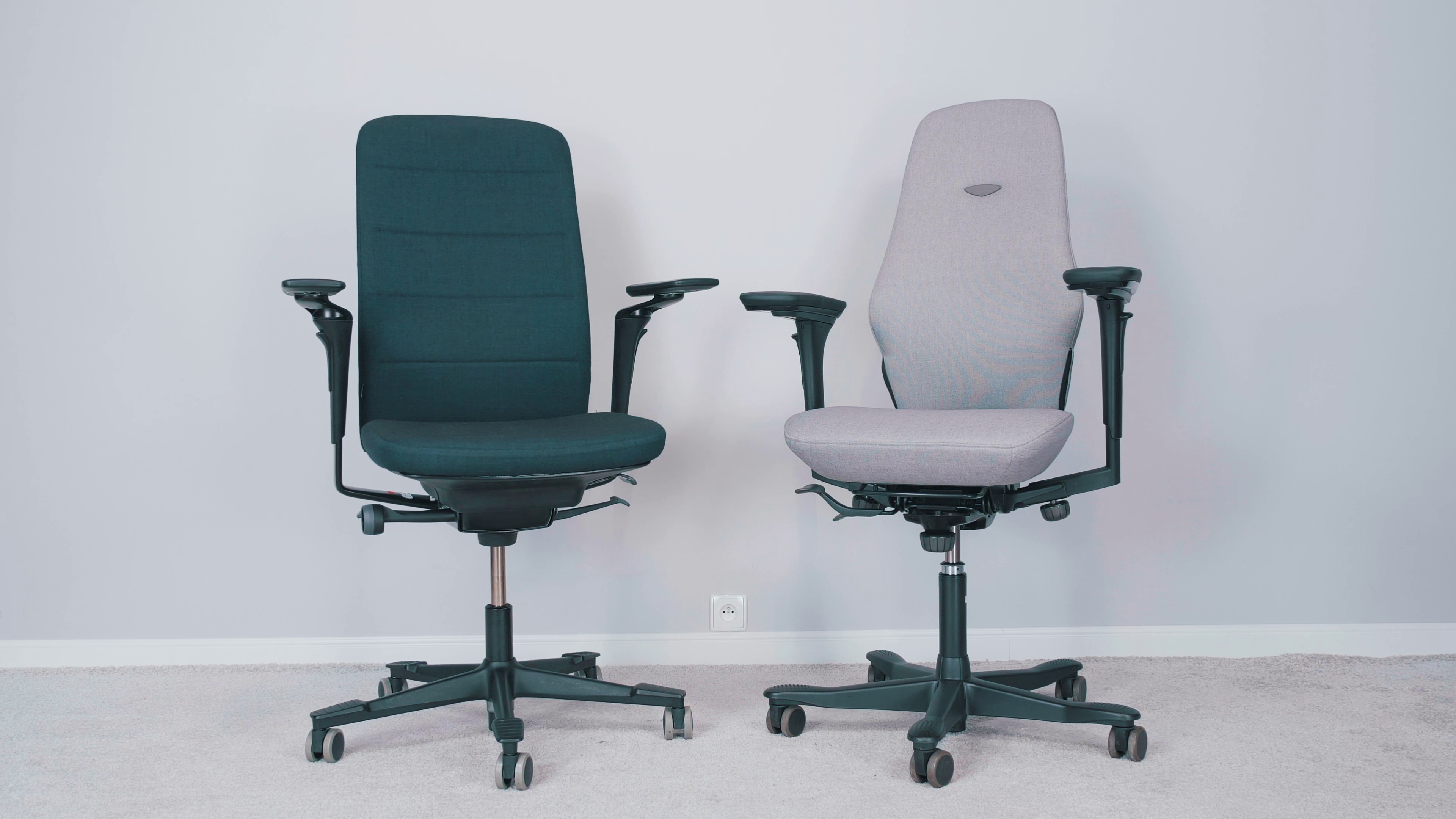 Kinnarps Capella – ergonomiczny fotel do biura, który zmienia sposób siedzenia 9 Porównanie Capella VS Plus. Źródło: Brastech