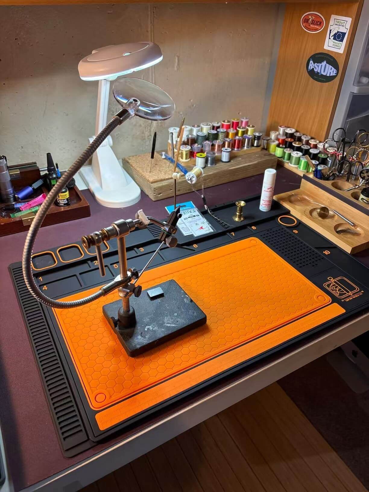 fly tying mat