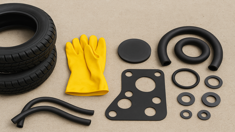 Rubber products are used in almost all industries