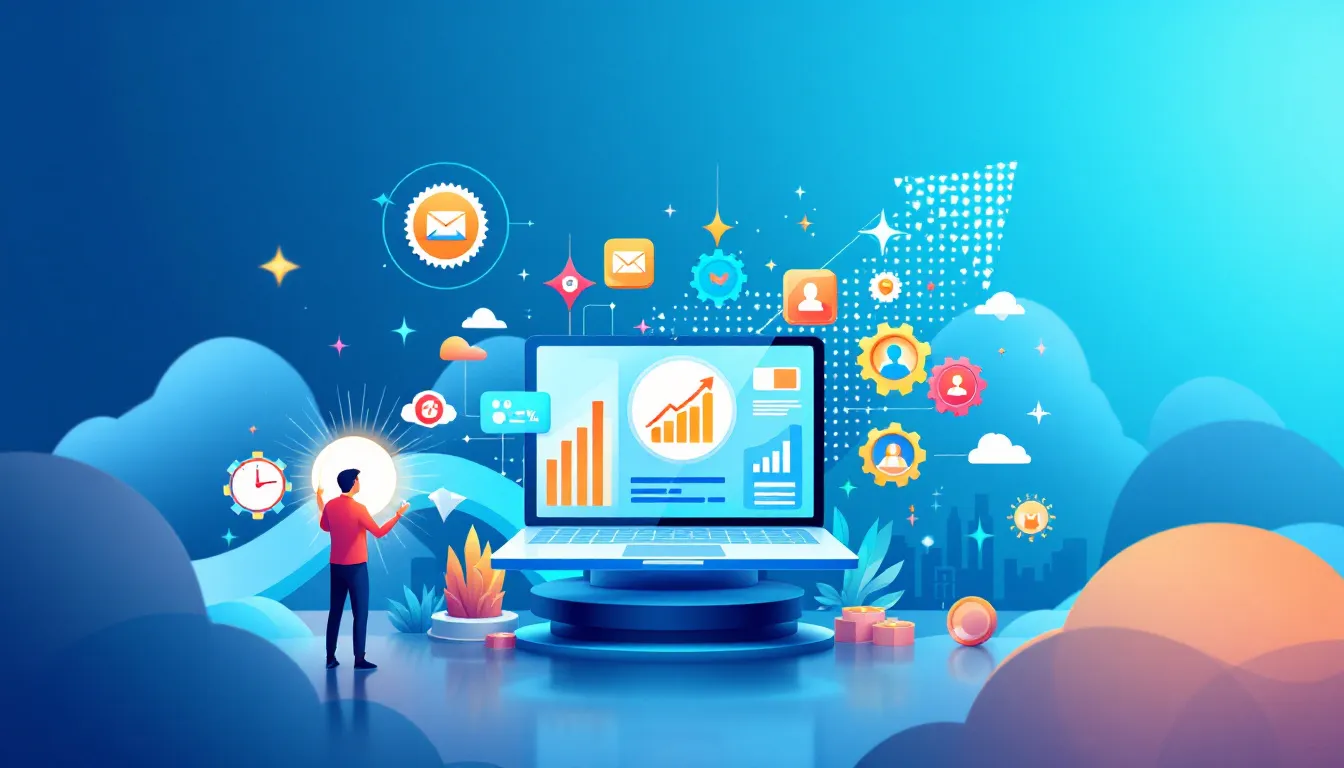 A visual representation of a paid advertising campaign in affiliate marketing.