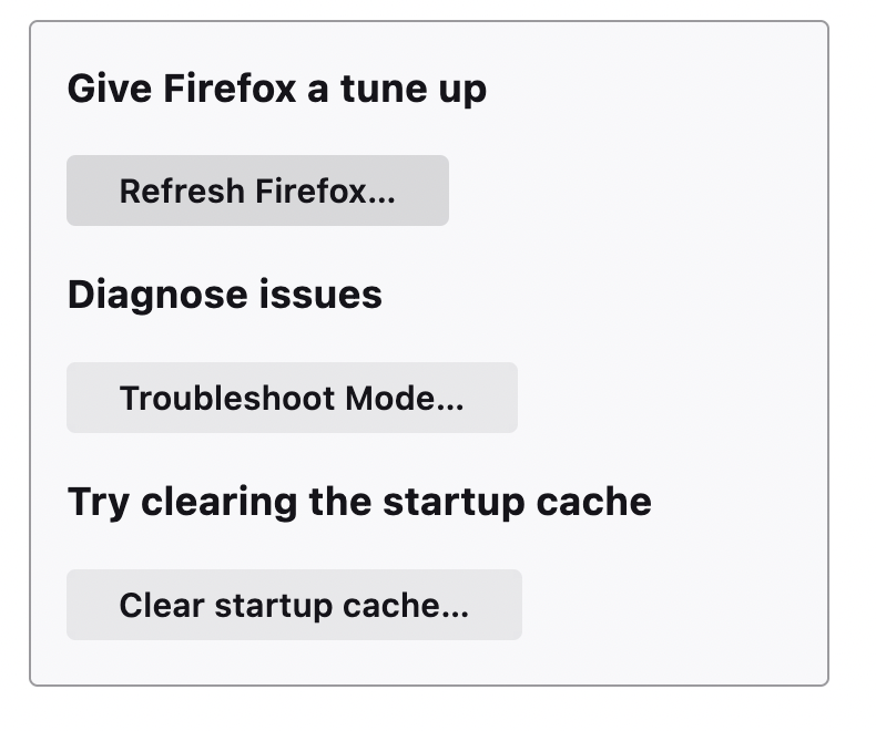 PR_END_OF_FILE_ERROR | firefox browser | restart firefox | firefox settings