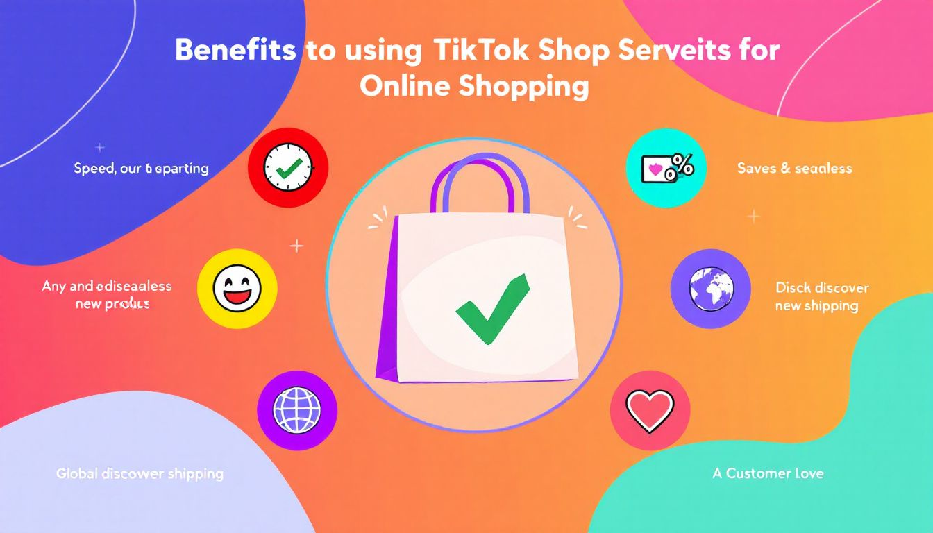 Benefits of using TikTok Shop for online shopping.