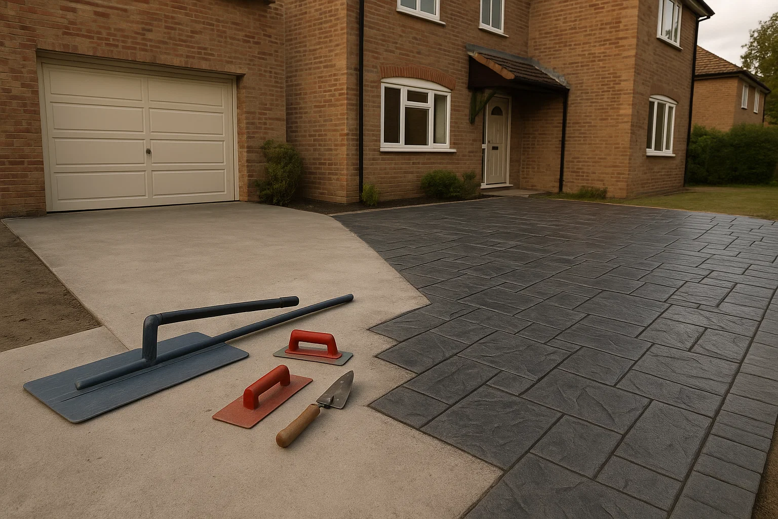 Stamped Concrete Driveway Prices