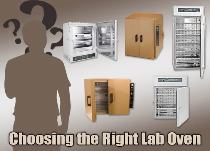 Lab ovens of various types and sizes