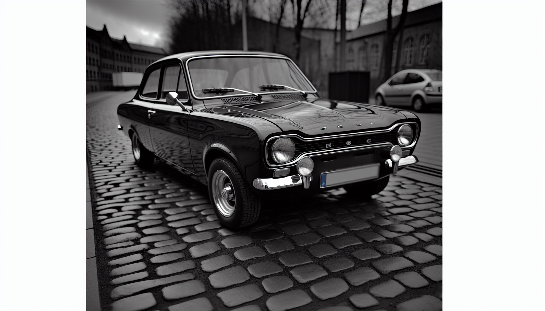 Historical photo of the MK1 Ford Escort