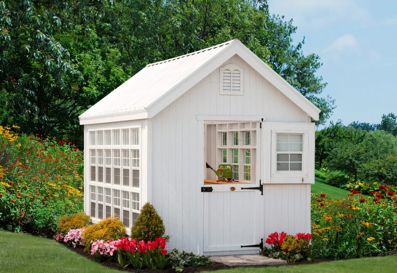 Colonial Gable Shed