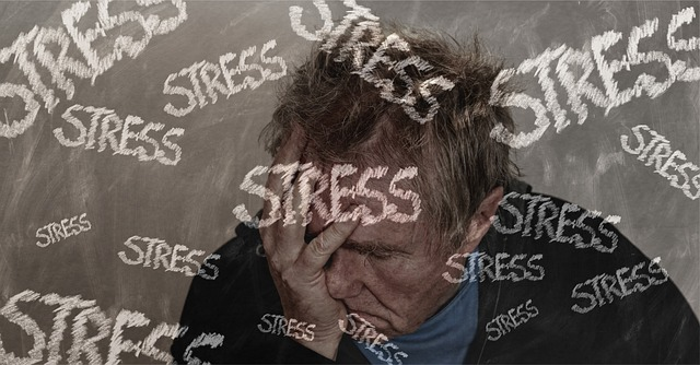 stress, burnout, man