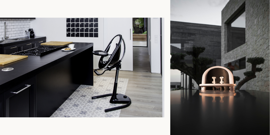 Mima Moon modern convertible baby high chair