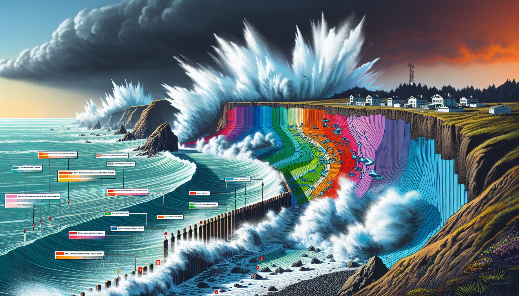 Storm surge threats and forecasts related to Hurricane Milton.