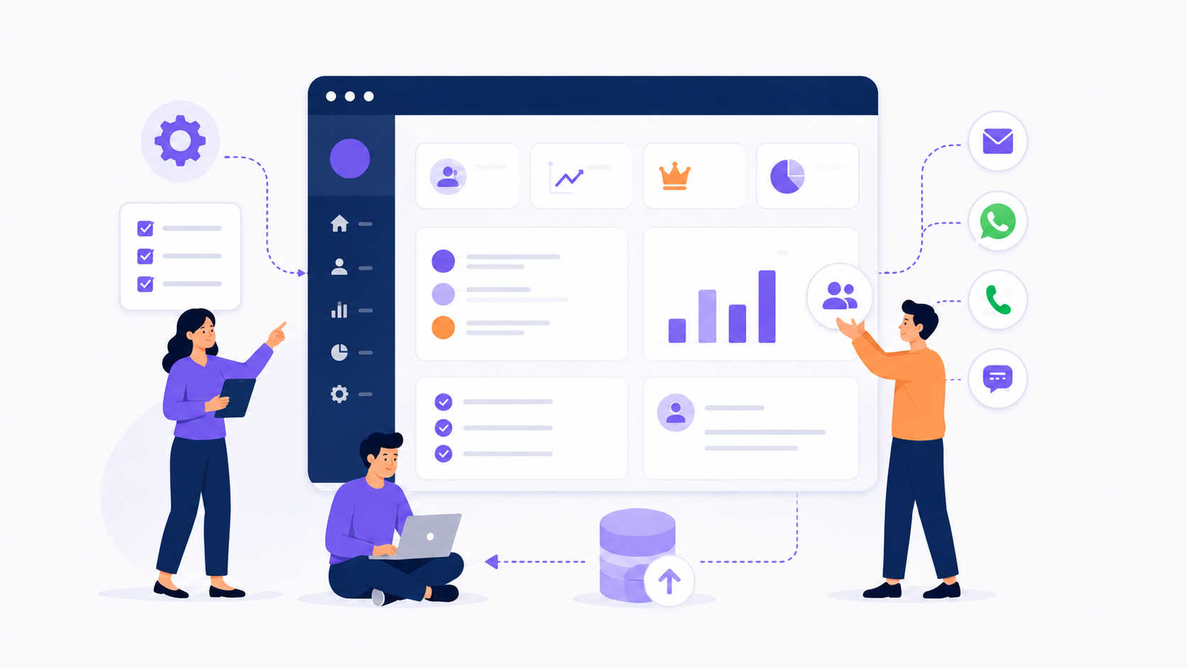 CRM onboarding team and processes