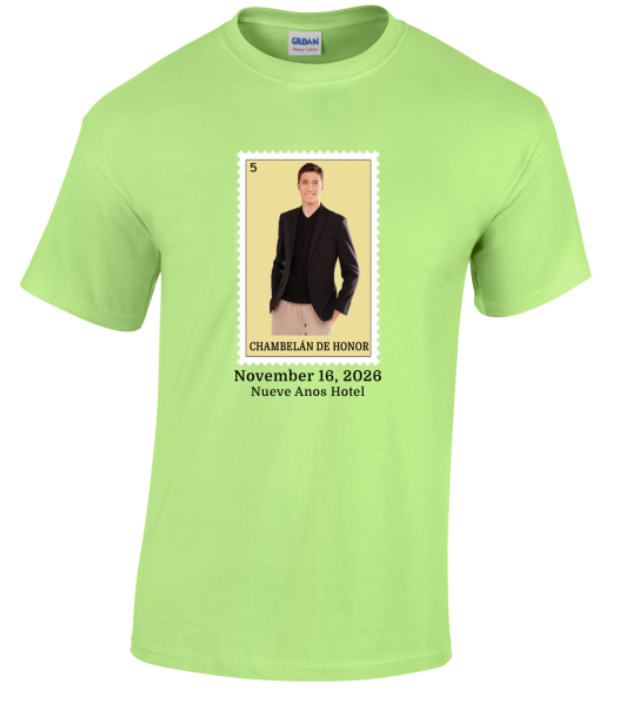 Quinceanera Custom Photo Loteria Card