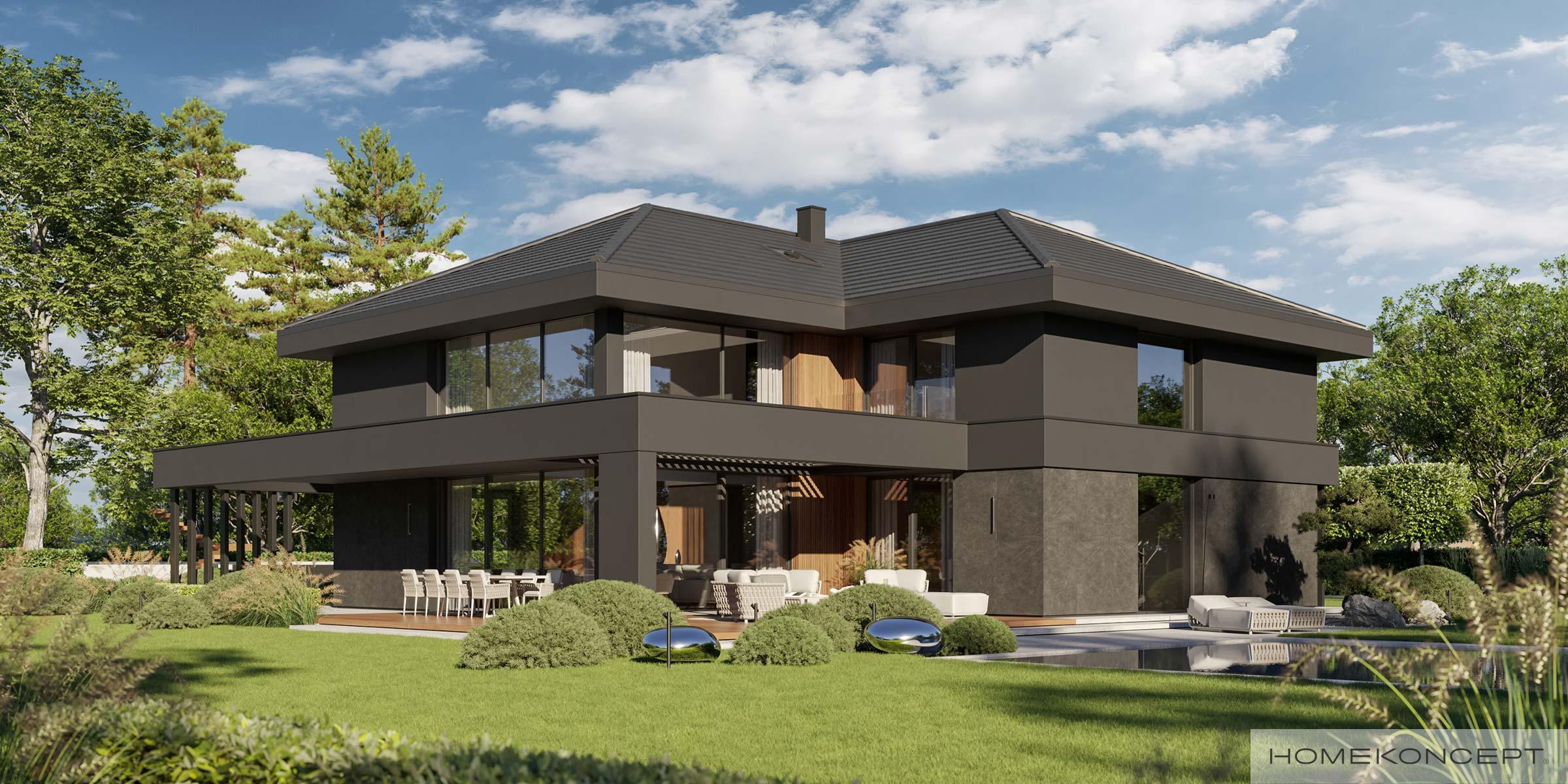 Projekt rezydencji HOMEKONCEPT 160