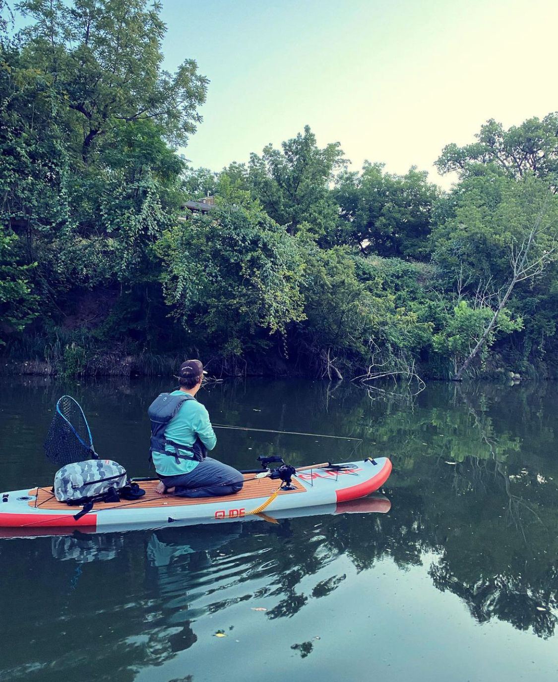 inflatable paddle board for fishing