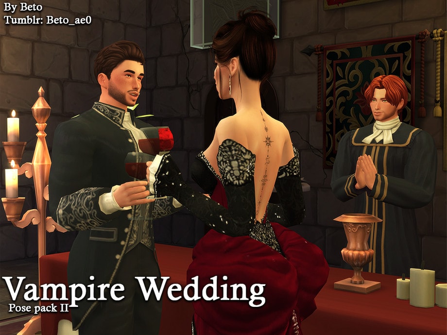 Vampire Wedding 2 Pose Pack