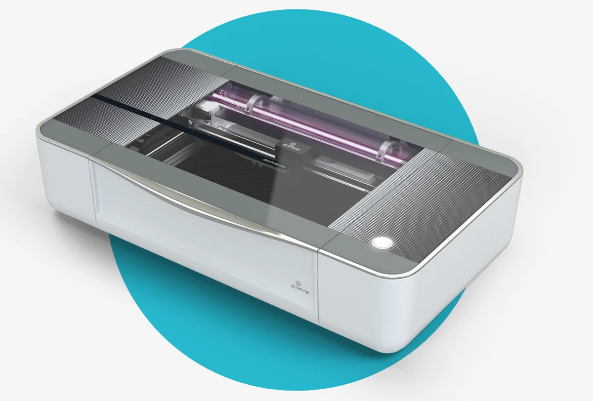 Glowforge 40W Laser Cutter and Engraver - White