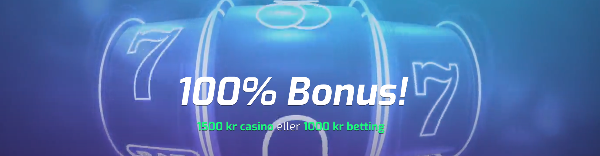 X3000 bonus för casino