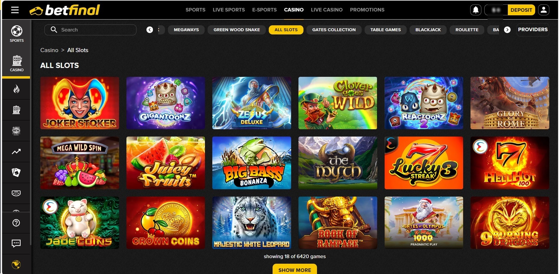 Betfinal Casino - Best Online Casino Kuwait