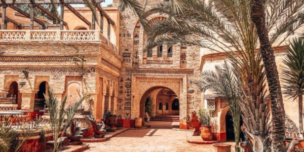 Techniques architecturales à la medina polizi à Agadir