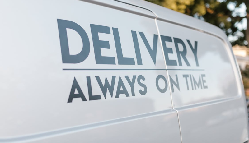 A wrap design on company's vehicle showing personal style
