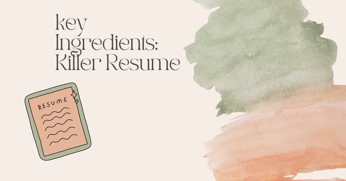 Resume Summary Example for professional resume summary