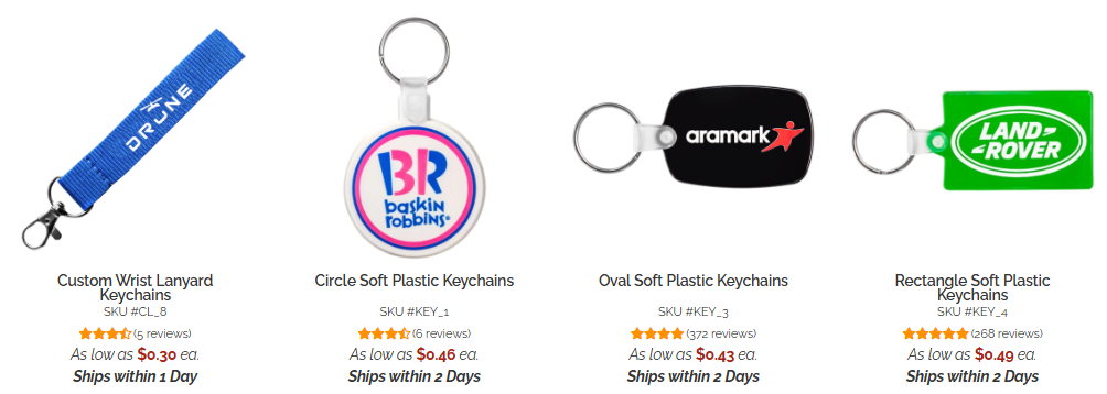 Novelty Keychains & Stickers