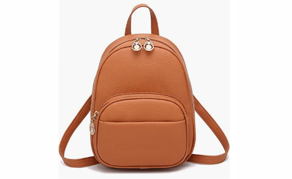 Barsine Small Vegan Leather mini backpacks