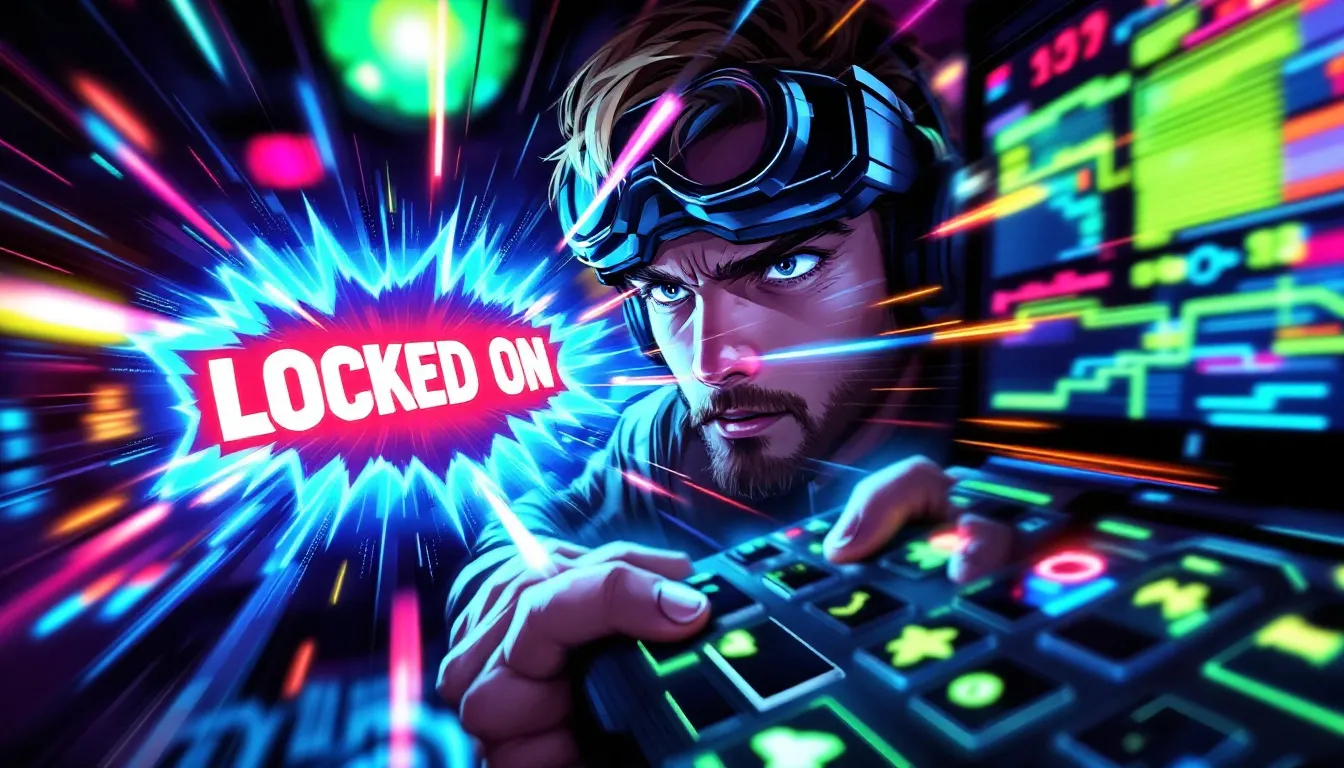 A visual representation of a player using a Marvel Rivals aimbot for precision targeting.