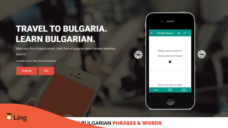 Simply Learn Bulgarian apps to learn Bulgarian