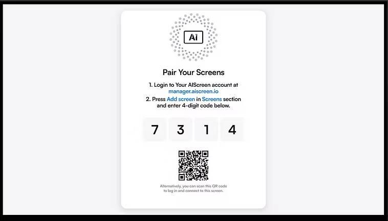 How to Share Project Management Dashboards to Digital Signage 8 Connect Your Display to the AIScreen Digital Signage