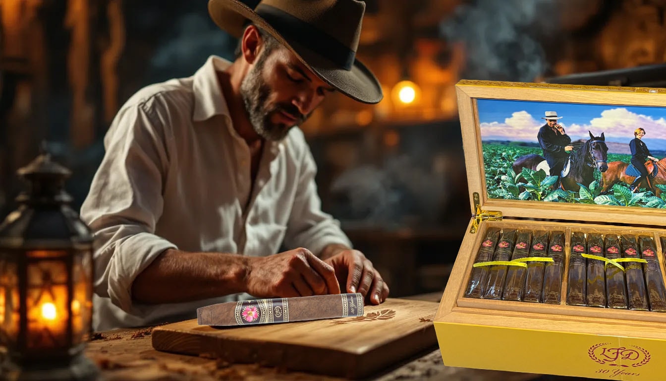 Craftsmanship in cigar making from La Canela, Dominican Republic.