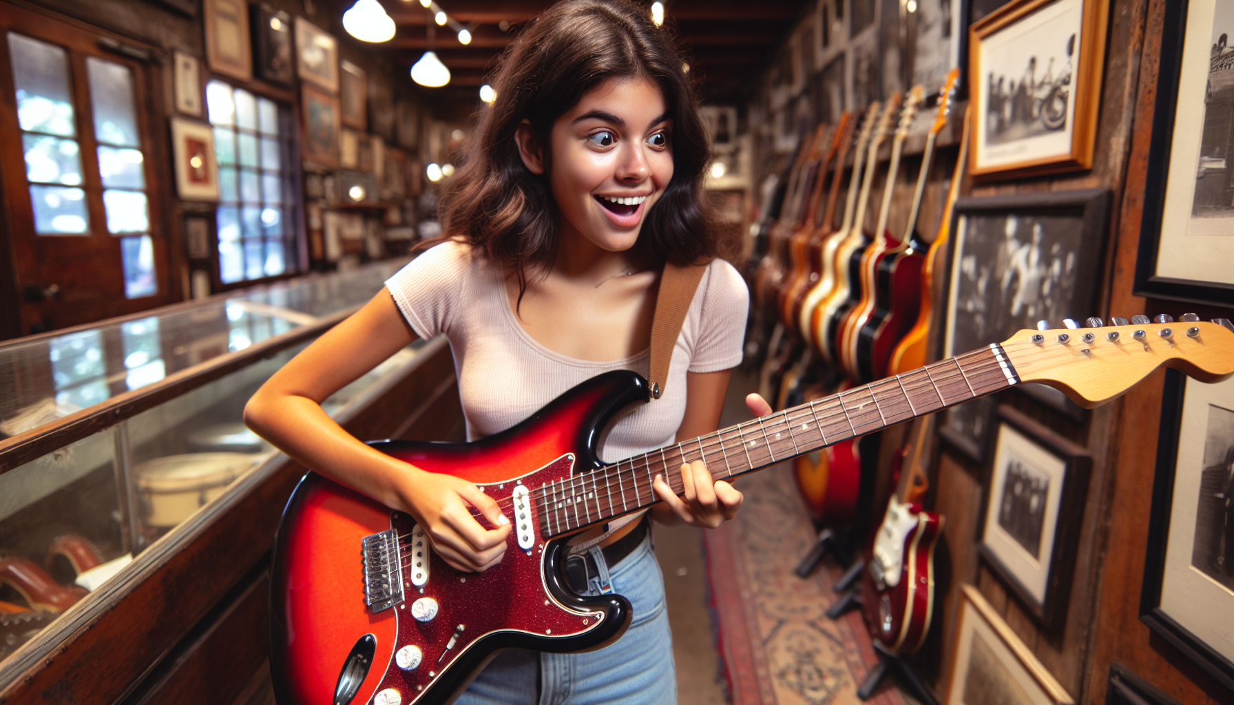 Testing and buying your first electric guitar