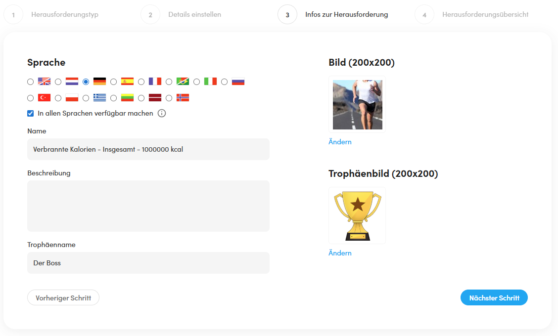 Überprüfen der Challenge