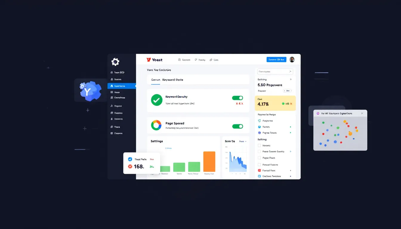 Screenshot des Yoast SEO Plugins, das die Benutzeroberfläche zeigt.
1eines der 10 besten Tools für SEO für WordPress