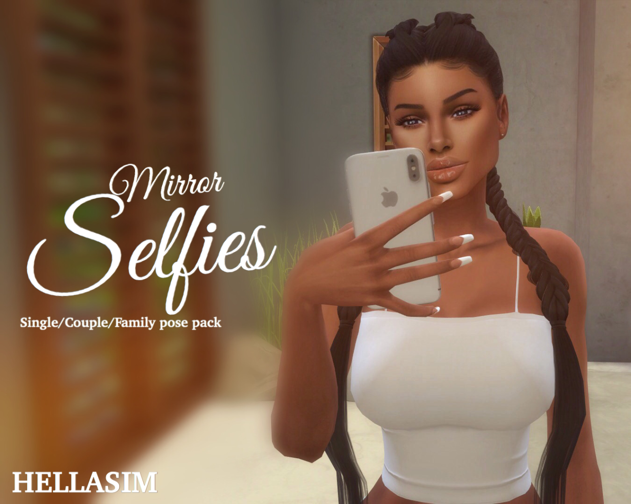 Mirror Selfies Pose Pack