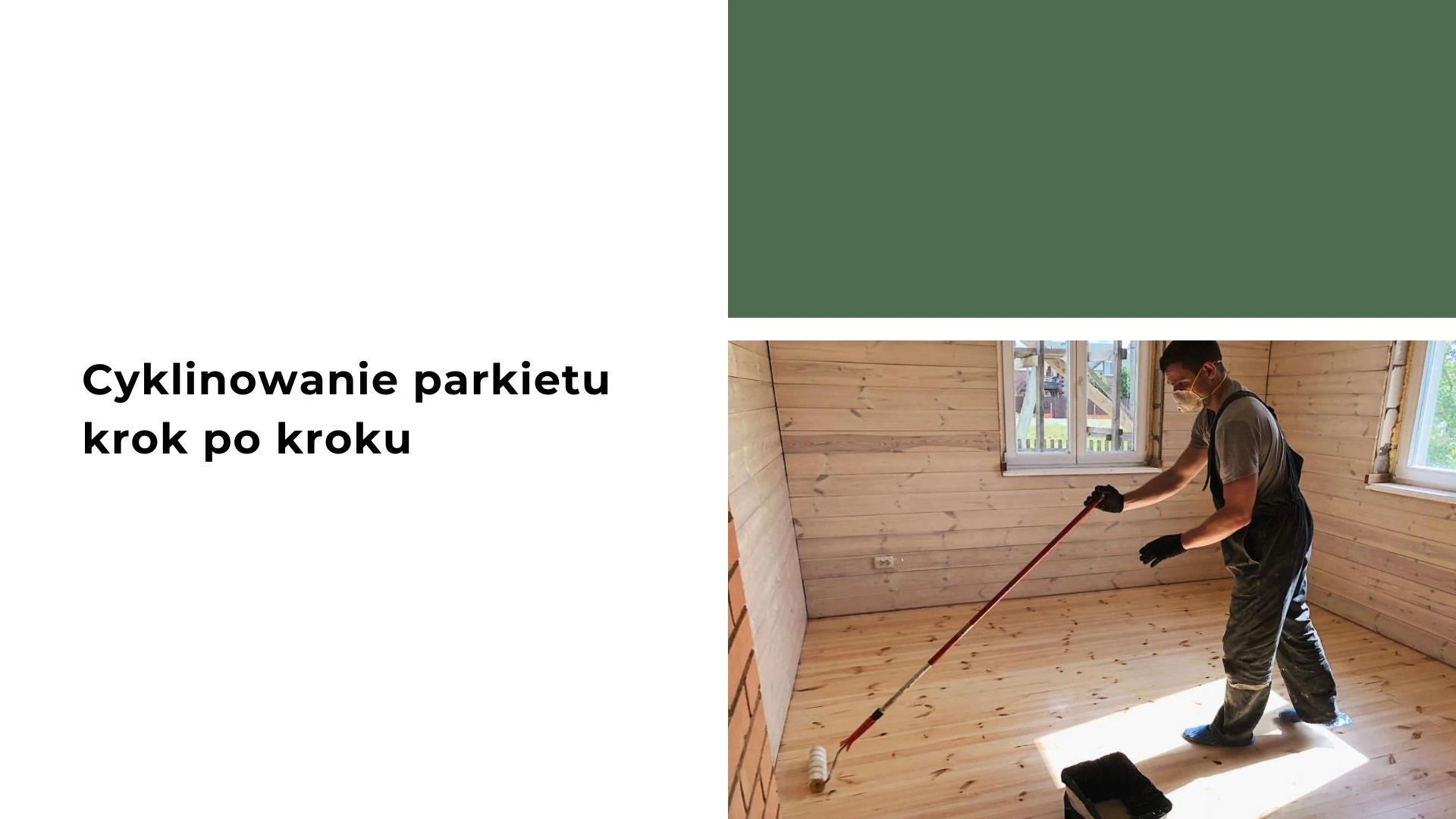 Cyklinowanie parkietu krok po kroku