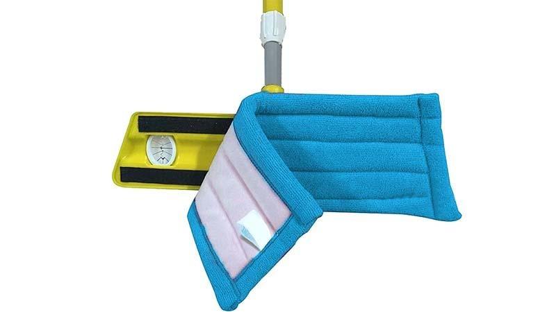 Velcro Mop Attachment Mechanism