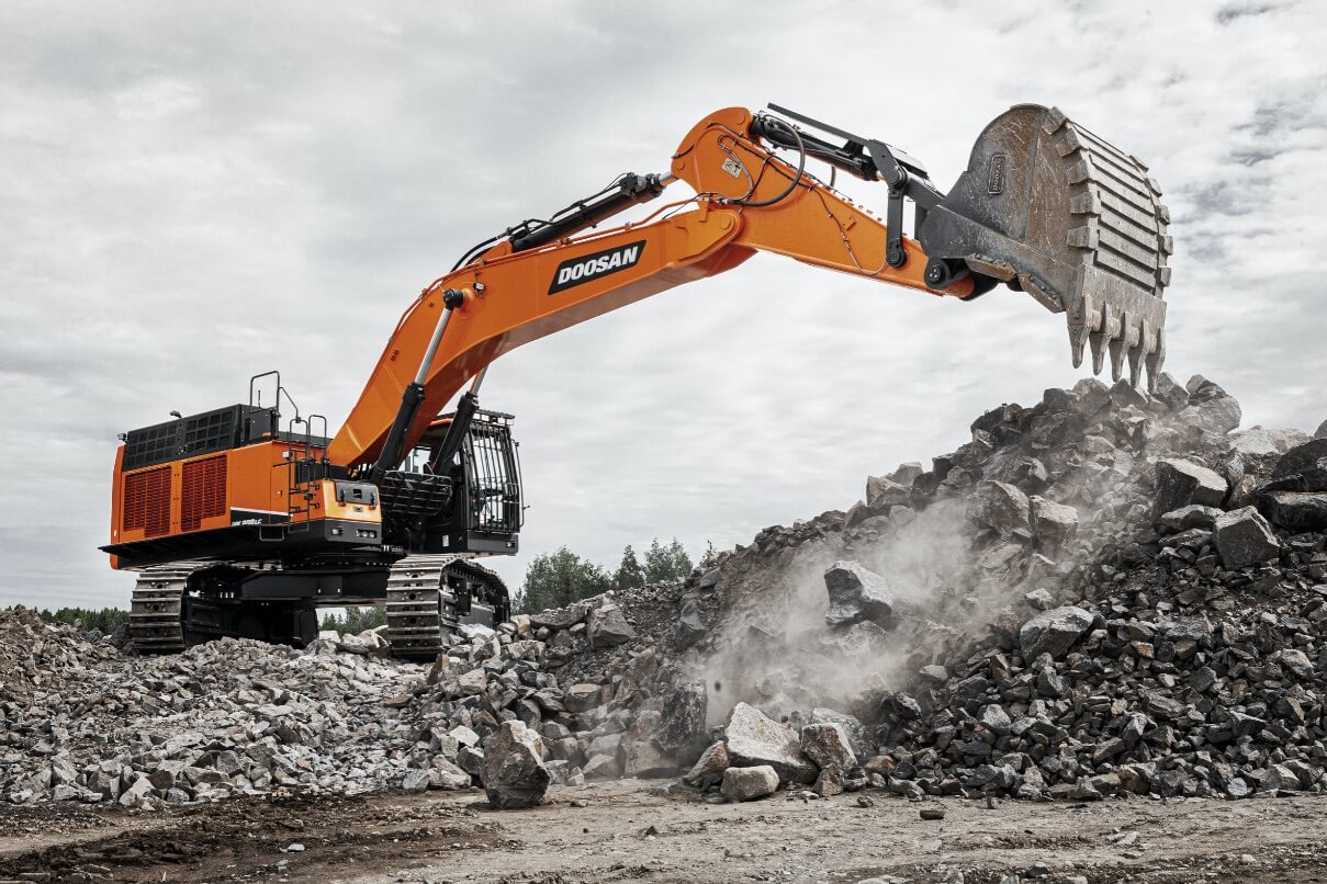 fuel consumption of crawler excavators