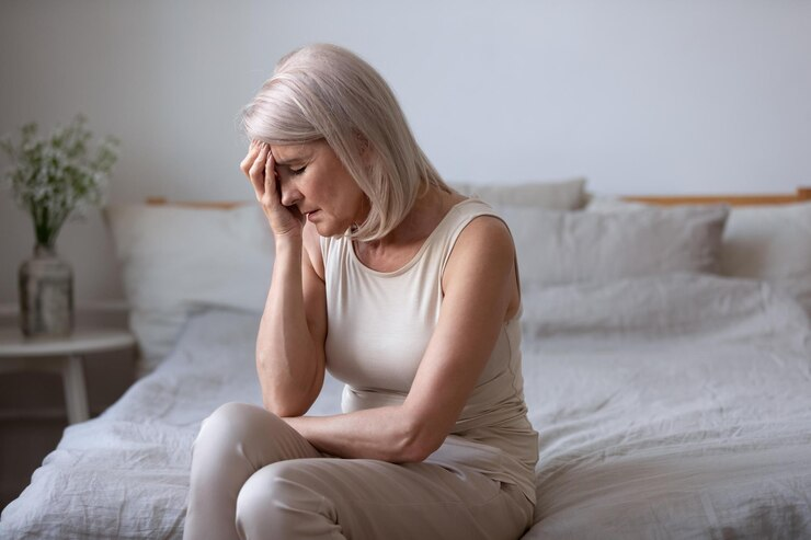                                    Low mood and depression are common during menopause
