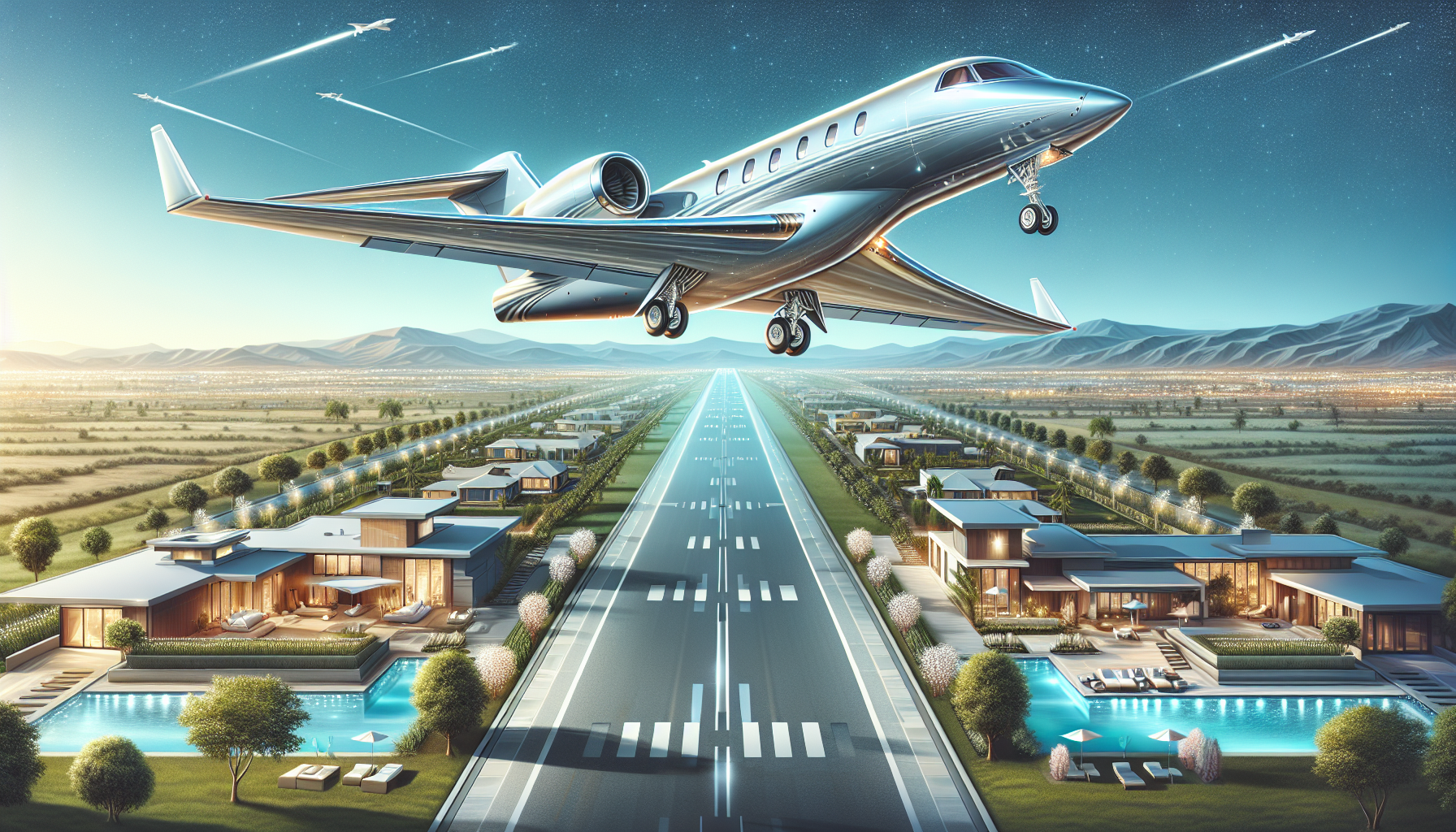 Advantages of choosing Palmdale for private jet departures