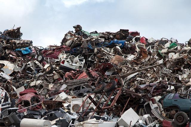 scrapyard, recycling, dump