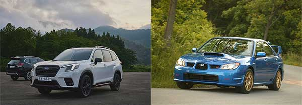 Subaru Forester et Subaru Impreza