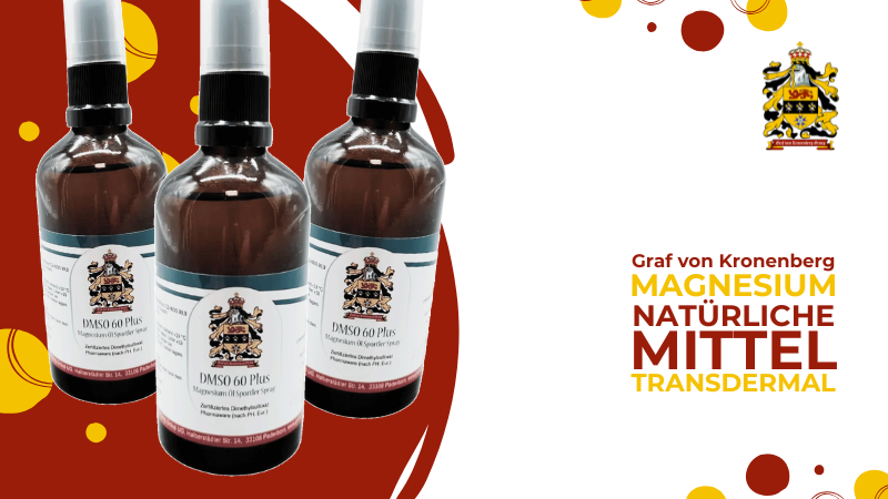 Das GvK DMSO Sportler Spray kombiniert 60% Dimethylsulfoxid mit Magnesiumöl, um noch tiefer in die Haut eindringen zu können