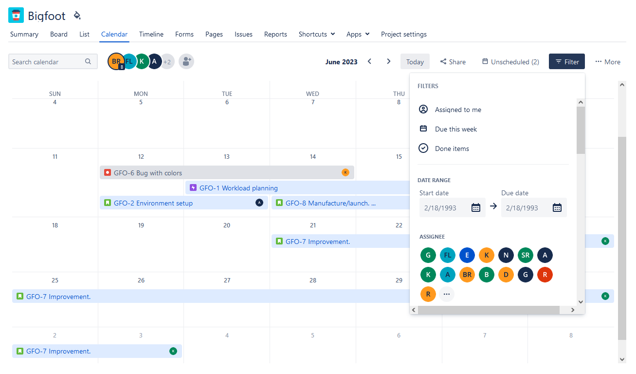 How to Make Jira Calendar for Teams? Reliex